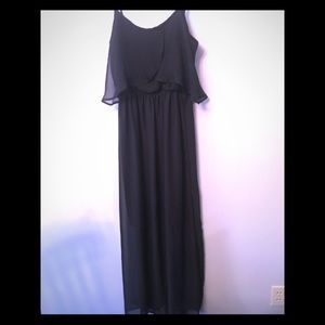 Black maxi dress. Size small.